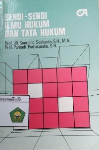 Image of Sendi-Sendi Ilmu Hukum dan Tata Hukum