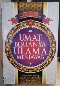 Image of umat bertanya ulama menjawab