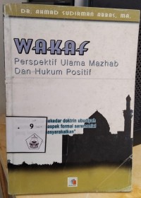Image of Wakaf Persfektif Ulama Mazhab dan Hukum Positif